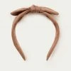 Loeffler Randall Meadow Rust Bow Headband