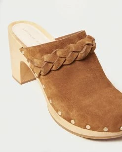 Loeffler Randall Merrill Cacao Heeled Braid Clog New Arrivals