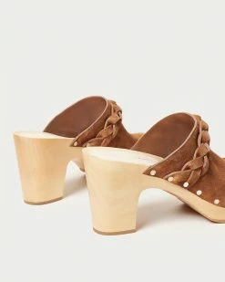 Loeffler Randall Merrill Cacao Heeled Braid Clog New Arrivals