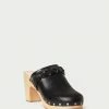 Loeffler Randall New Arrivals Merrill Black Heeled Braid Clog