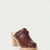 Loeffler Randall Merrill Espresso Heeled Braid Clog