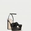 Loeffler Randall Natalia Black Platform Bow Heel
