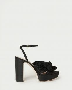 Loeffler Randall Natalia Black Platform Bow Heel