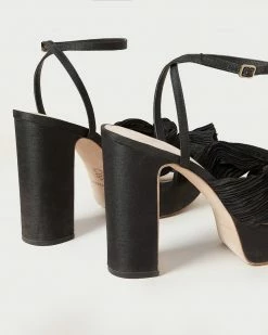 Loeffler Randall Natalia Black Platform Bow Heel