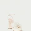 Loeffler Randall Pleats Natalia Pearl Platform Bow Heel