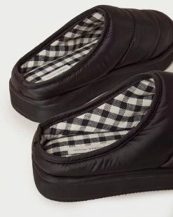 Loeffler Randall Otto Black Puffer Slipper