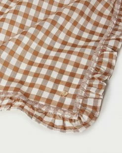 Loeffler Randall Sale Palmer Brown Ruffle Edge Bandana