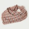 Loeffler Randall Palmer Plaid Ruffle Edge Bandana New Arrivals
