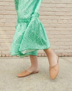 Loeffler Randall New Arrivals Paola Caramel Ballet Mule