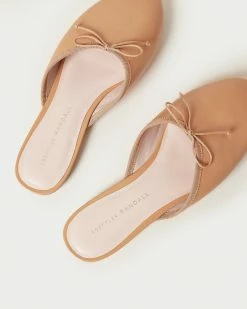 Loeffler Randall New Arrivals Paola Caramel Ballet Mule