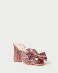 Loeffler Randall Penny Rose Pleated Bow Heel