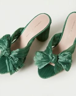 Loeffler Randall Penny Sage Pleated Bow Heel