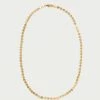 Loeffler Randall Percy Gold Heart Link Necklace