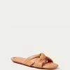 Loeffler Randall Polly Caramel Puffy Knot Sandal New Arrivals