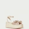 Loeffler Randall Posey Gingham Pleated Flatform Espadrille New Arrivals