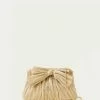 Loeffler Randall Rayne Gold Bow Clutch