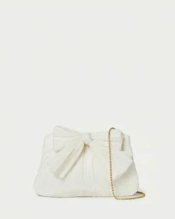 Loeffler Randall Rayne Pearl Bow Clutch