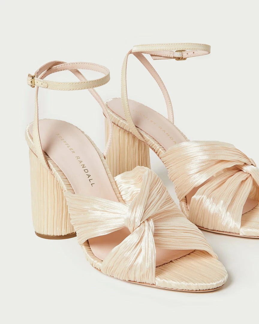 Loeffler Randall Reed Almond Pleated Twist Heel