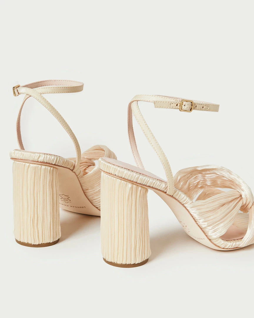 Loeffler Randall Reed Almond Pleated Twist Heel