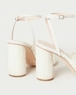Loeffler Randall Reed Pearl Pleated Twist Heel Pleats