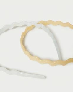 Loeffler Randall New Arrivals Rhona Hay/Jade Headband Set