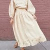 Loeffler Randall Ridley Tan Tape Lace Skirt Sale
