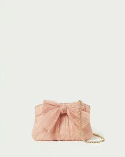 Loeffler Randall Pleats Rochelle Beauty Mini Bow Clutch