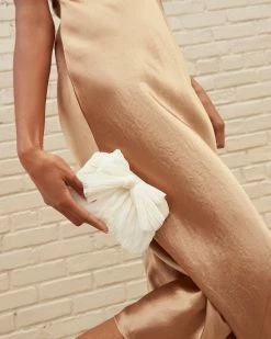 Loeffler Randall Rochelle Pearl Mini Bow Clutch