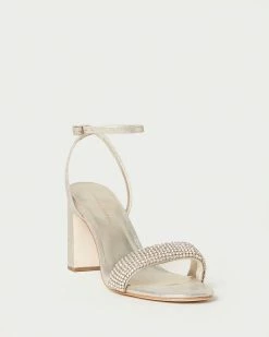 Loeffler Randall Shay Cappuccino Rhinestone Heel