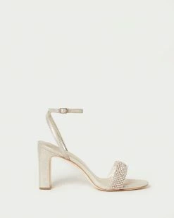 Loeffler Randall Shay Cappuccino Rhinestone Heel