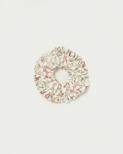 Loeffler Randall Sale Shelby Romance Floral Pleated Scrunchie
