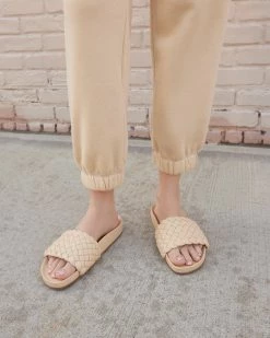 Loeffler Randall Footwear Sonnie Almond Woven Sandal