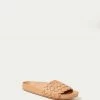 Loeffler Randall New Arrivals Sonnie Dark Sand Woven Sandal