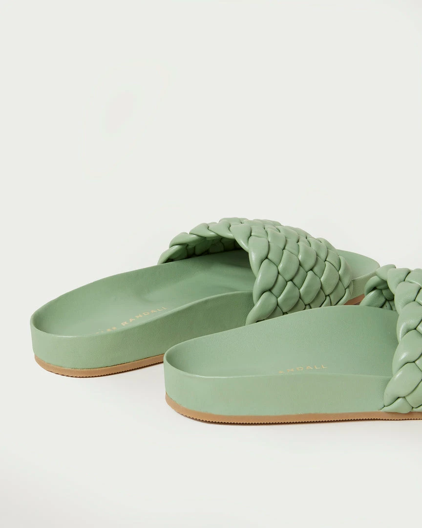 Loeffler Randall Sonnie Sage Woven Sandal New Arrivals