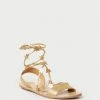 Loeffler Randall Starla Gold Ankle Wrap Sandal Best Sellers
