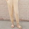 Loeffler Randall Sutton Sand Drawstring Sweatpant Sale