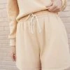 Loeffler Randall Sydney Sand Drawstring Sweat Short Sale