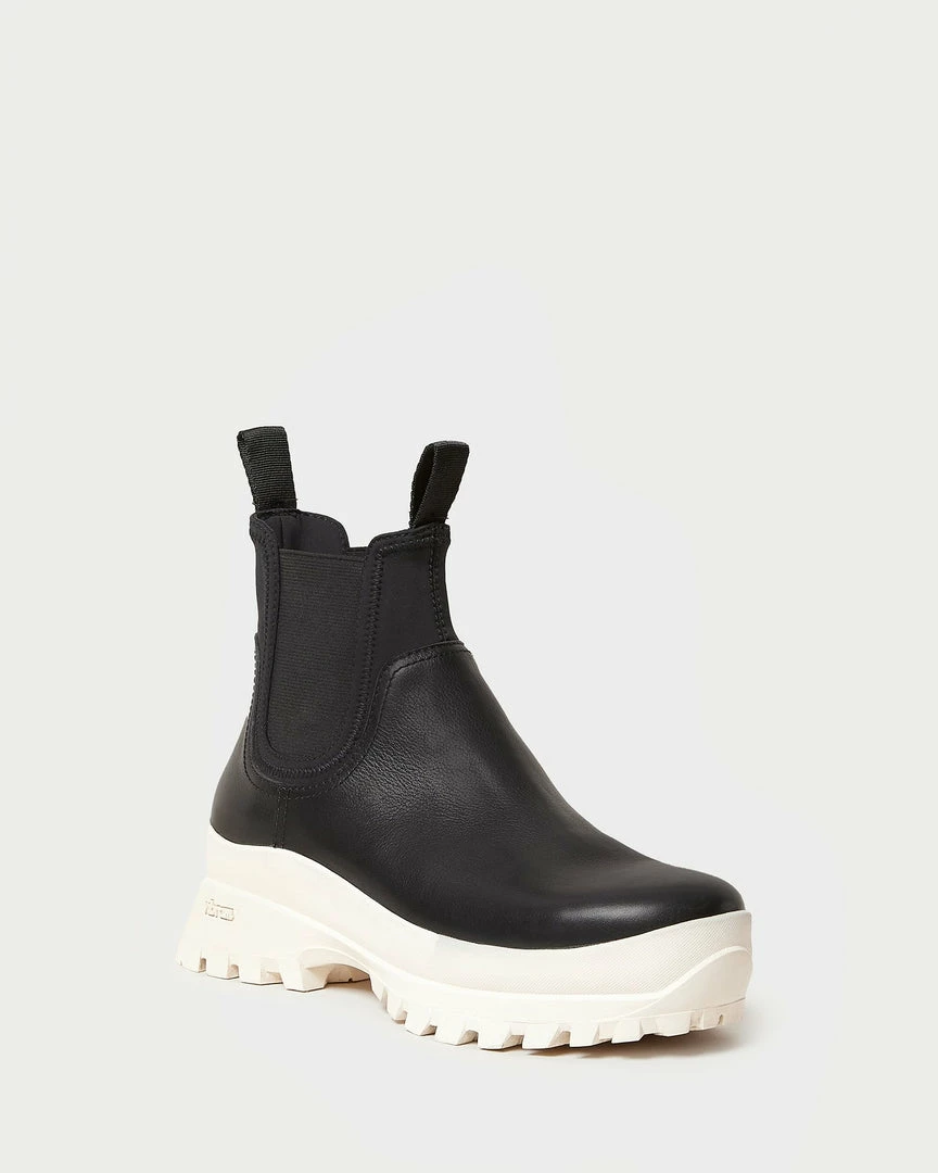 Loeffler Randall Tara Black/Cream Weather Boot