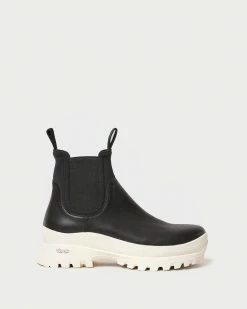 Loeffler Randall Tara Black/Cream Weather Boot