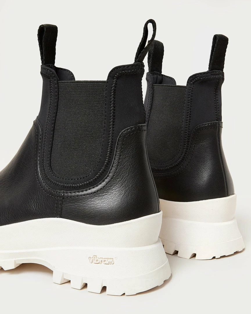 Loeffler Randall Tara Black/Cream Weather Boot