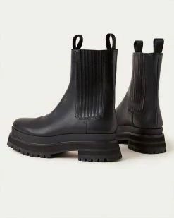 Loeffler Randall Toni Black Platform Boot Footwear
