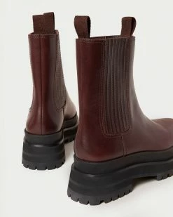 Loeffler Randall Toni Espresso Platform Boot