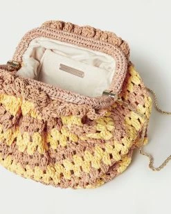 Loeffler Randall New Arrivals Willa Natural/Yellow Mini Pouch