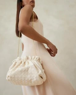 Loeffler Randall Willa Cream Mini Pouch