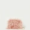 Loeffler Randall Zahara Blush Mini Feather Pouch New Arrivals